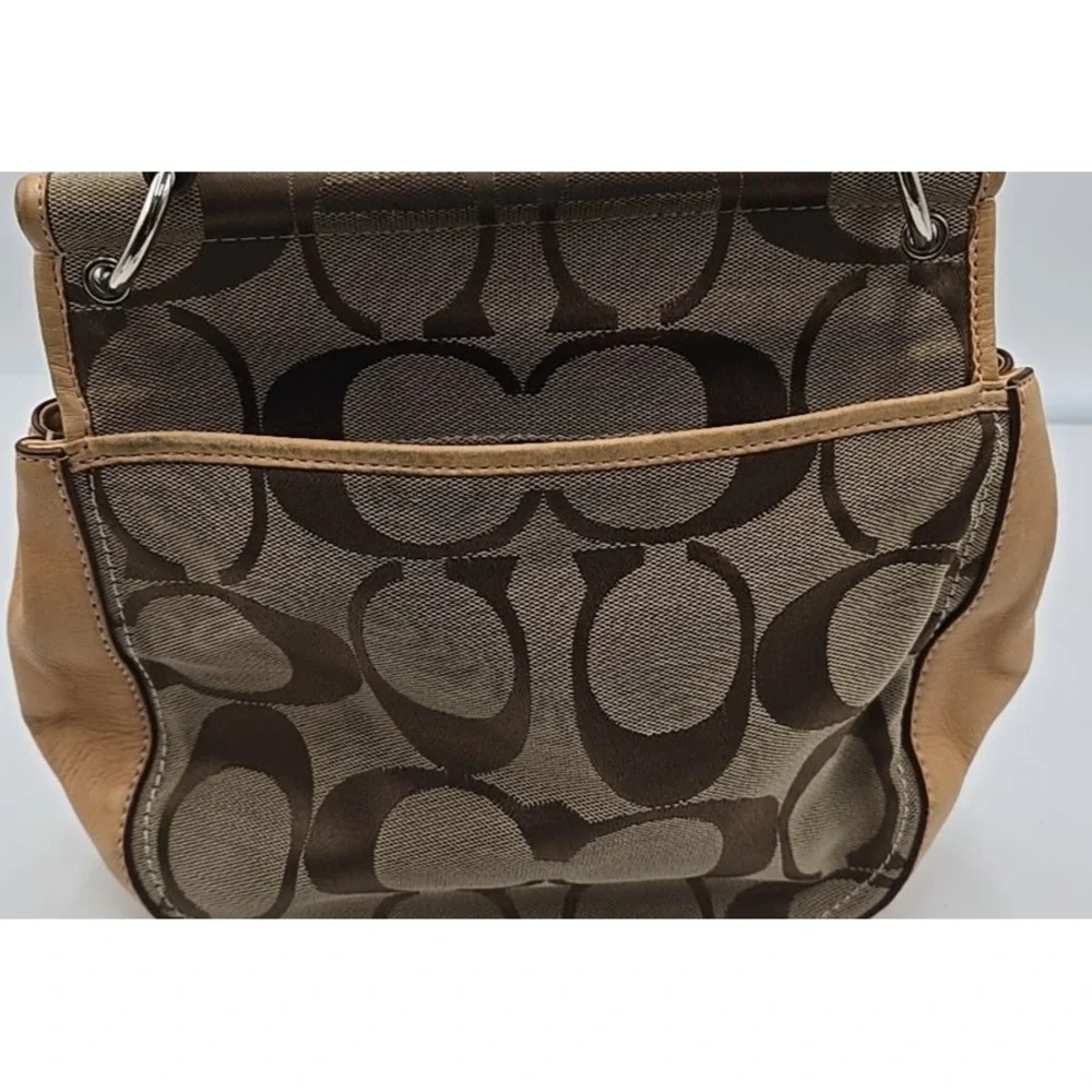 RARE Coach 70th Anniversary‎ Edition  Collectors Logo Satchel W/Crossbody Strap
